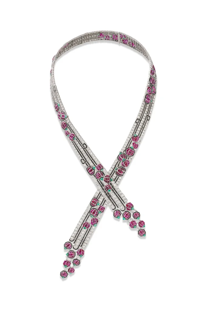 Christie's presents two Art Deco necklaces with a century of documented history for auction 2 Boucheron Art Deco necklace