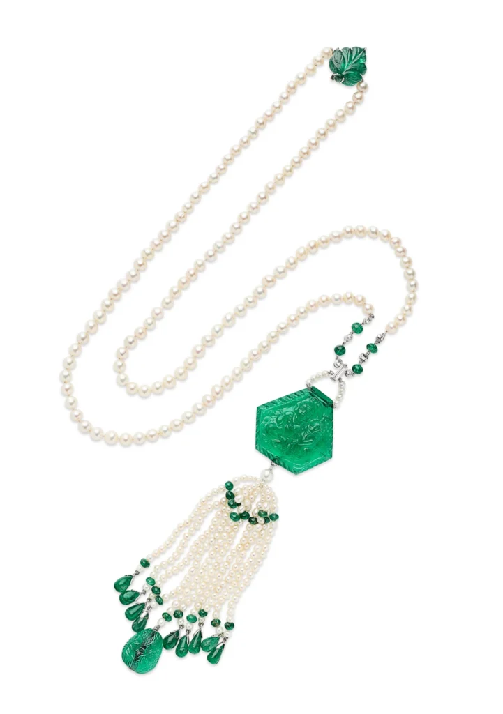 Christie's presents two Art Deco necklaces with a century of documented history for auction 1 Cartier Art Deco necklace