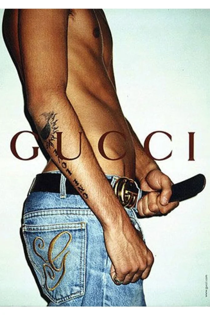 Gucci ad 1990s