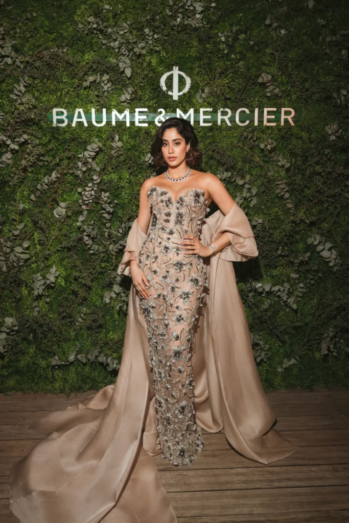 Baume & Mercier names Indian actress Janhvi Kapoor as Friend of the Maison, expanding its global cultural dialogue 1 Jahnvi Kapoor for Baume & Mercier