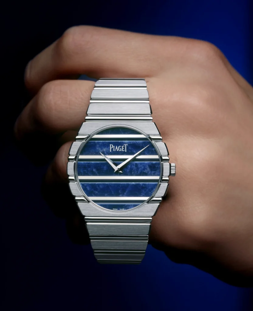 Piaget revives trapezoid cases stone dials & carved pendant watches in its 2026 ornamental stone collection 1 Piaget Polo