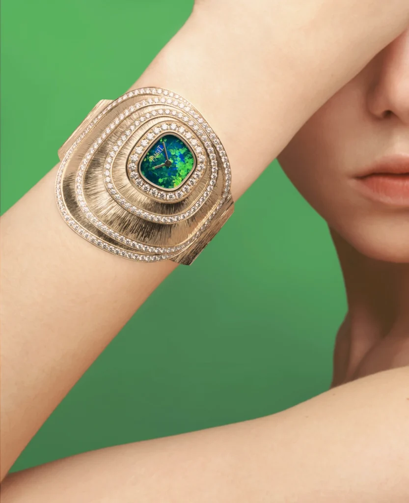 Piaget revives trapezoid cases stone dials & carved pendant watches in its 2026 ornamental stone collection 5 Piaget Sixties
