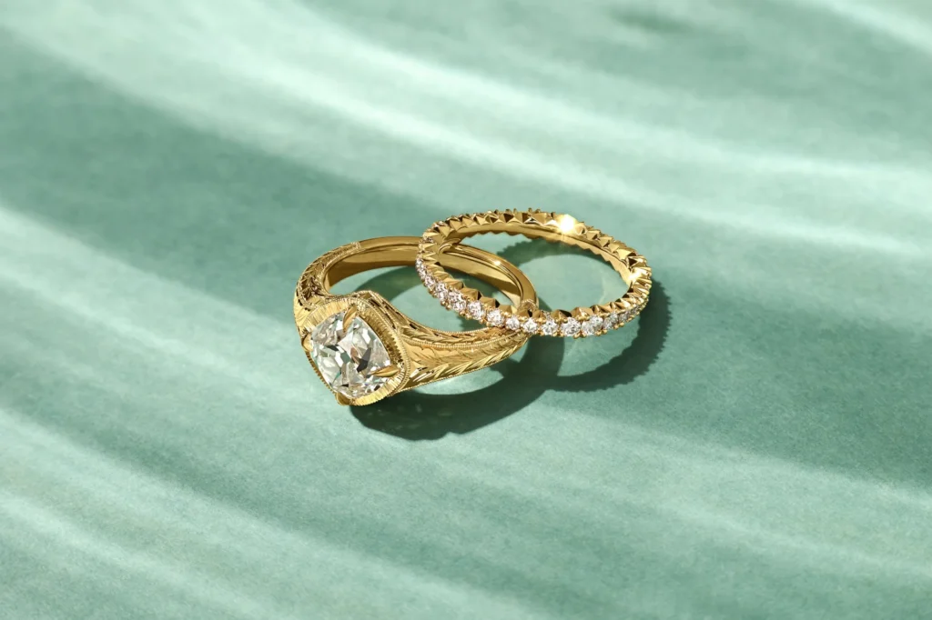 Made with old mine cut diamonds & delicate engraving, Kindred Lubeck’s Artifex launches a bridal collection of jewelry 1 Artifex Bridal collection