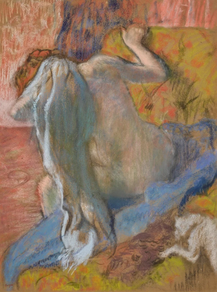 Recent Christie’s & Sotheby’s sales solidify the billion-dollar comeback of the art auctions industry 7 Edgar Degas Femme a sa toilette