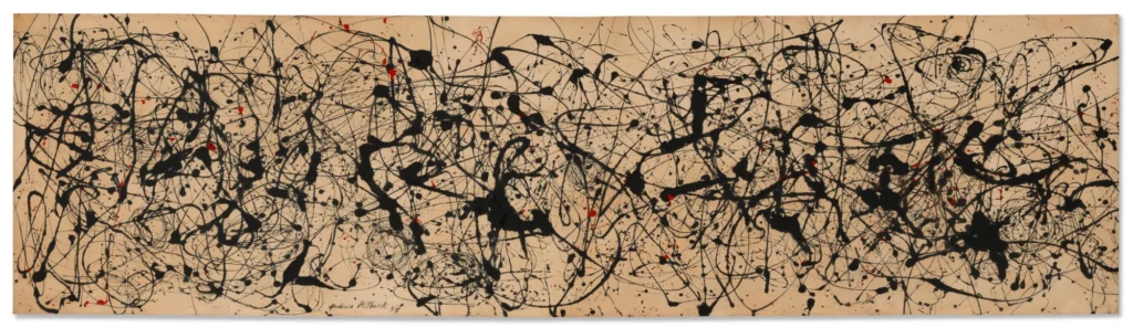 Recent Christie’s & Sotheby’s sales solidify the billion-dollar comeback of the art auctions industry 1 JACKSON POLLOCK Number 7A 1948