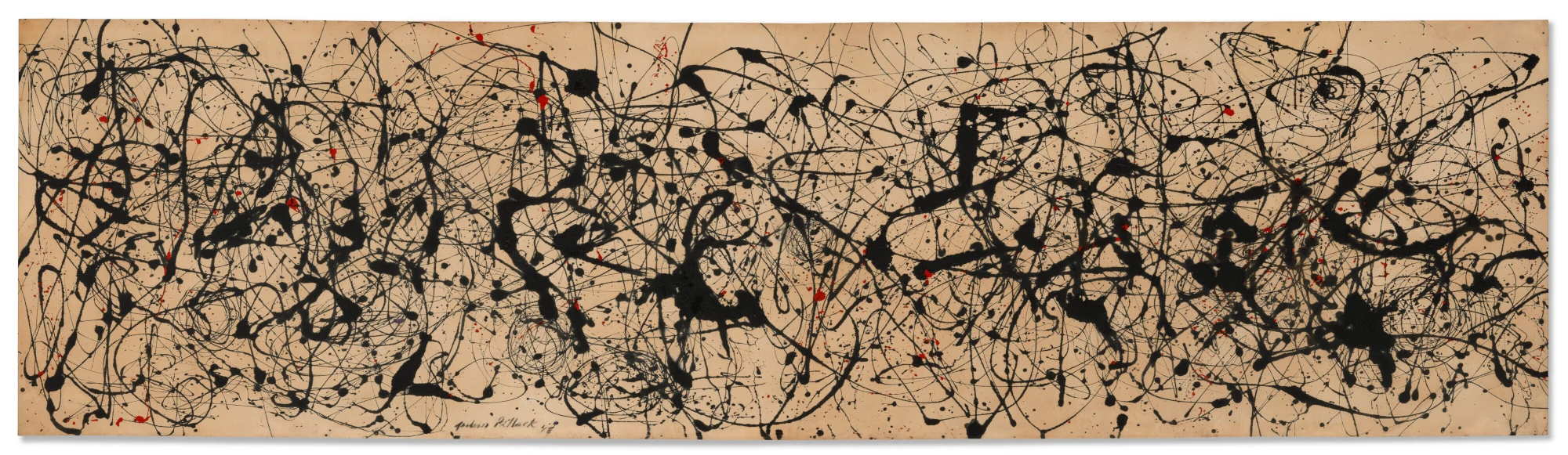JACKSON POLLOCK Number 7A 1948