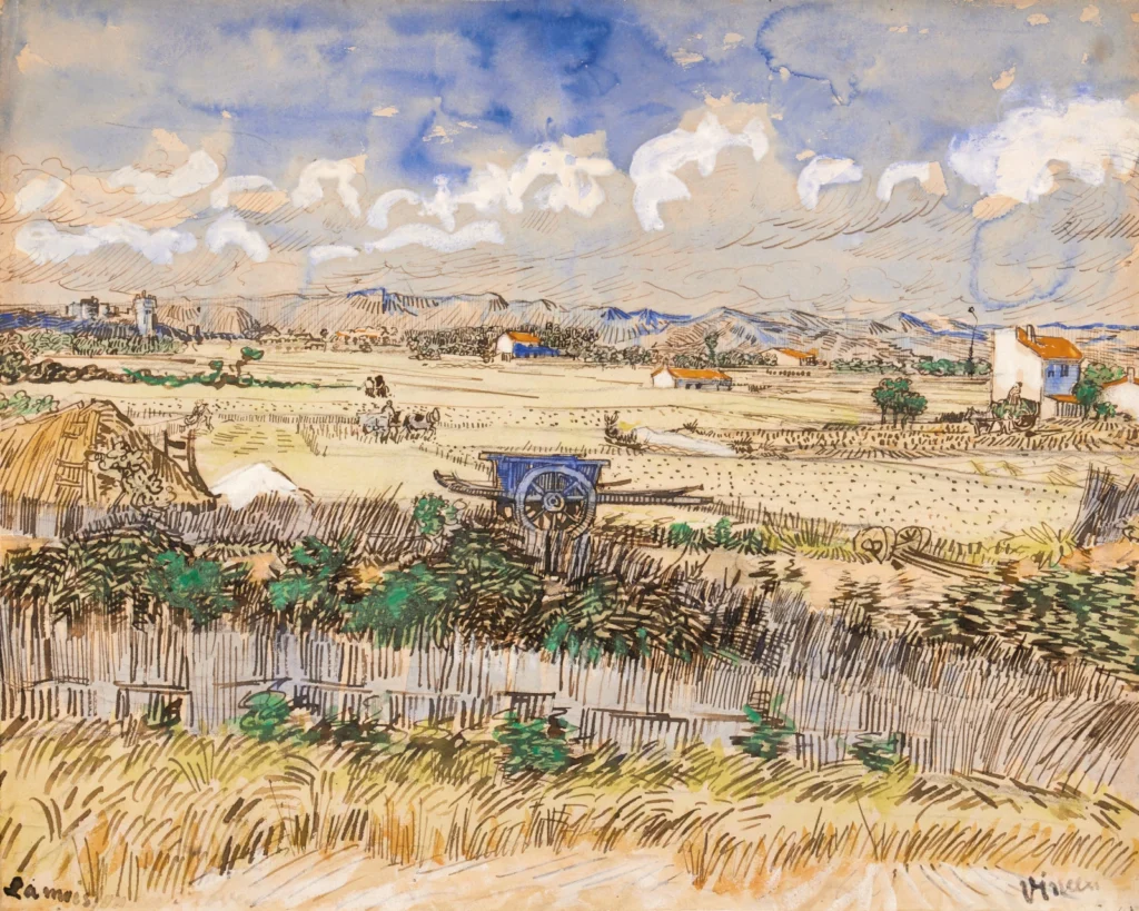 Recent Christie’s & Sotheby’s sales solidify the billion-dollar comeback of the art auctions industry 6 Vincent Van Gogh La Moisson en Provence