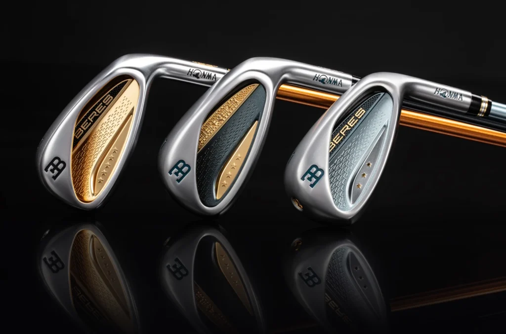 HONMA & Bugatti’s co-branded golf collection is built on hypercar engineering & Japanese handcraft 3 Honma X Bugatti golf clubs set