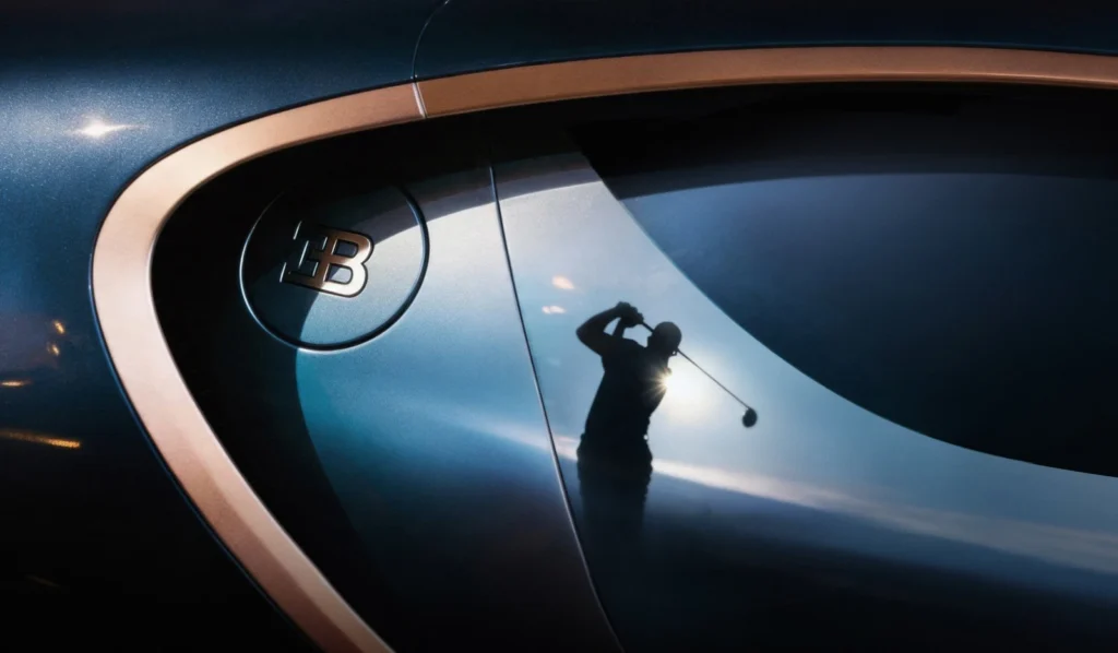 HONMA & Bugatti’s co-branded golf collection is built on hypercar engineering & Japanese handcraft 1 Honma X Bugatti golf clubs set
