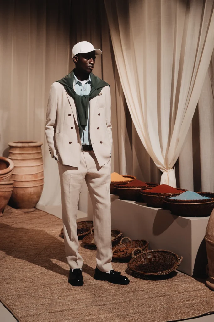 Canali builds its Spring Summer 2027 collection along the ancient spice route 4 Canali Spring Summer 27