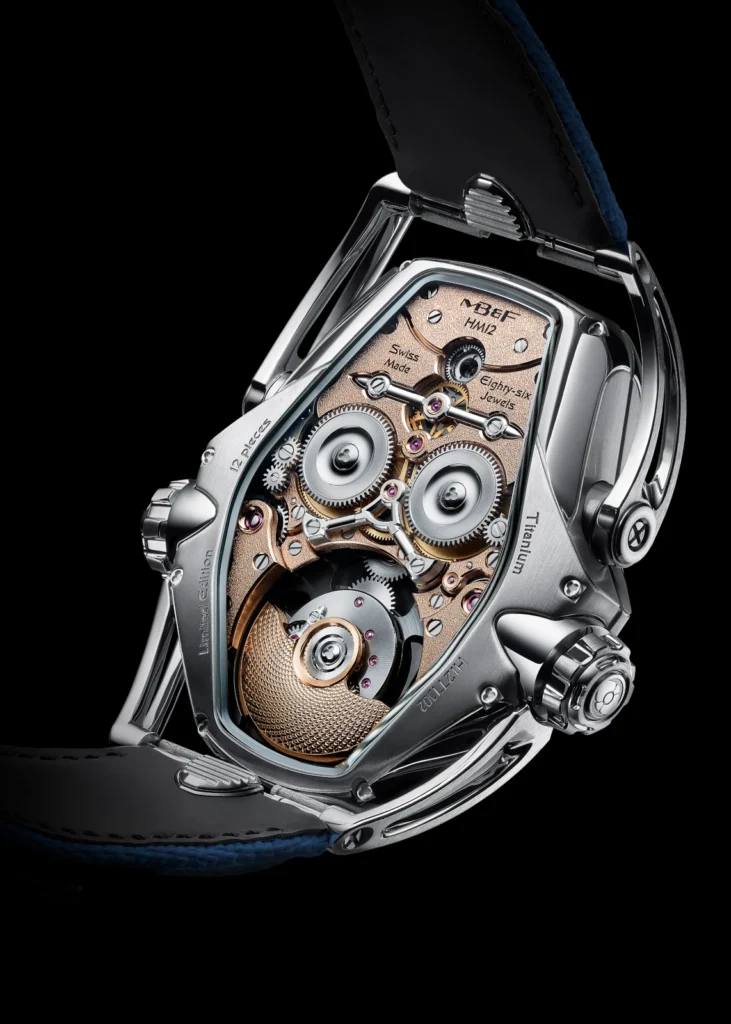 MB&F's cool, Transformer-style HM12 The Guardian has nearly 1,500 components to show for it 4 MB&F HM12 The Guardian