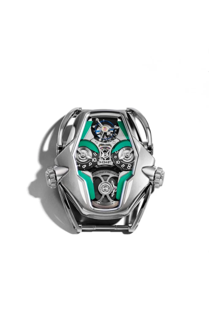 MB&F's cool, Transformer-style HM12 The Guardian has nearly 1,500 components to show for it 5 MB&F HM12 The Guardian