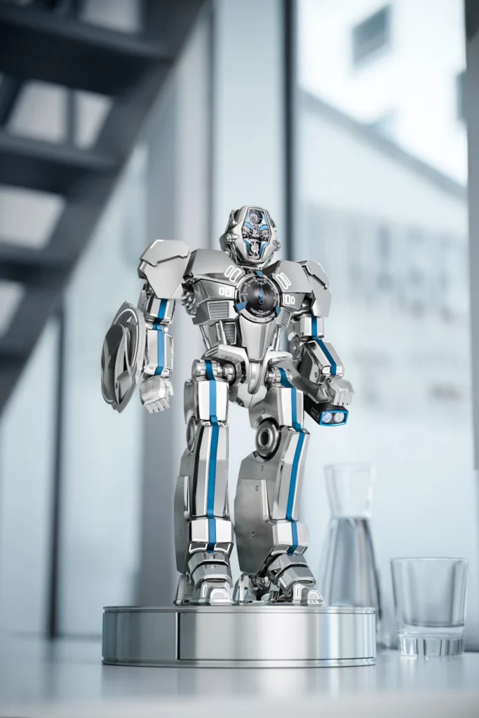 MB&F's cool, Transformer-style HM12 The Guardian has nearly 1,500 components to show for it 1 MB&F HM12 The Guardian