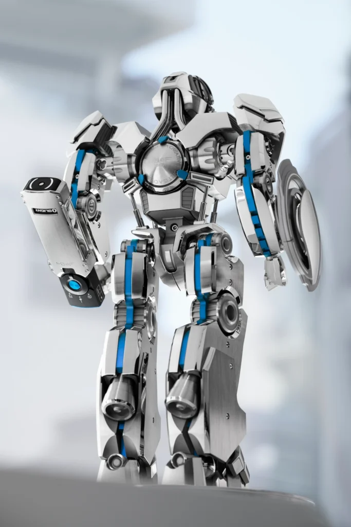 MB&F's cool, Transformer-style HM12 The Guardian has nearly 1,500 components to show for it 2 MB&F HM12 The Guardian