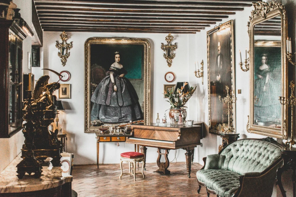 Luxury home with antiques