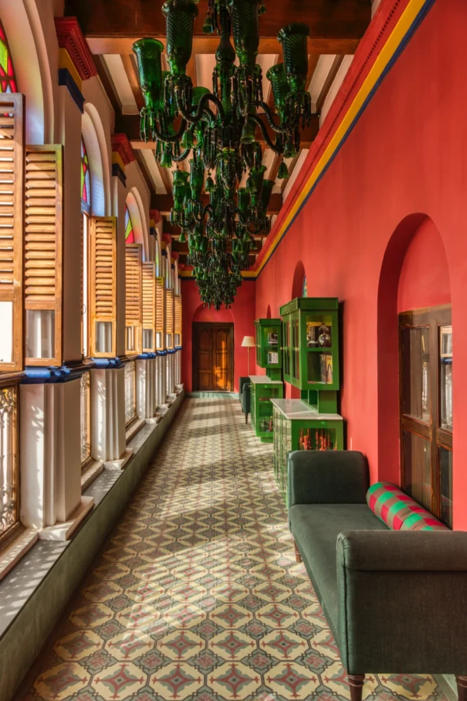 The Lotus Palace in Tamil Nadu Celebrates the Chettiar Heritage in Technicolor 2 The Lotus Palace Chettinad