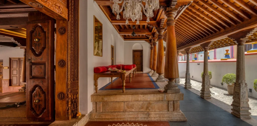 The Lotus Palace in Tamil Nadu Celebrates the Chettiar Heritage in Technicolor 3 The Lotus Palace Chettinad