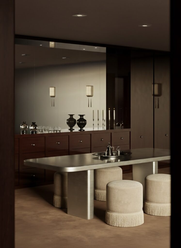 Brutalist, Reflective, Raw: The Rise of Stainless Steel in Home Design 3 Kasanai