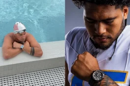Ryan Lochte & Tuli Tuipulotu for Mauron Musy