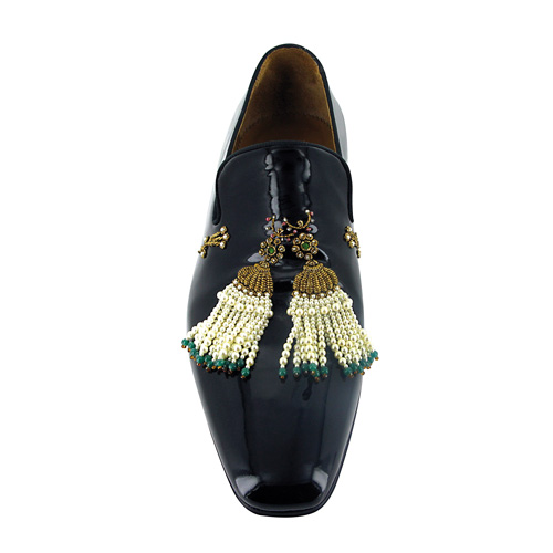 Christian Louboutin india inspired shoe