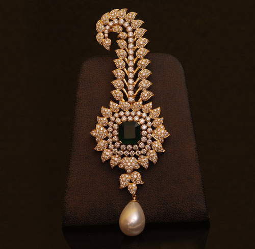 Indian Kalgi head pin