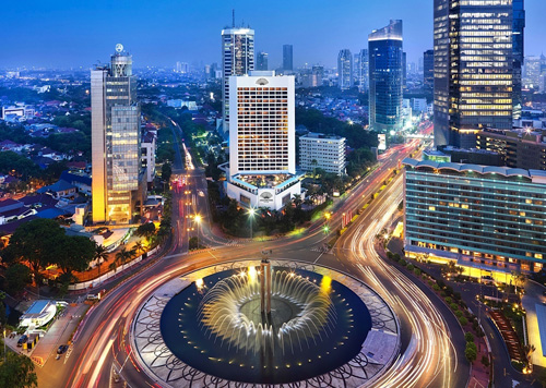 jakarta indonesia night