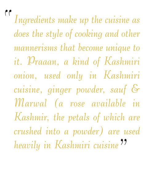 About kashmiri indian cuisine