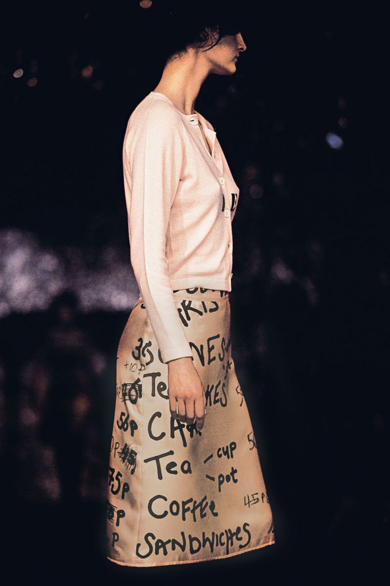 Paul Smith celebrates 50 years of the British Fashion Spirit - Classics with a Twist 3 Menu skirt