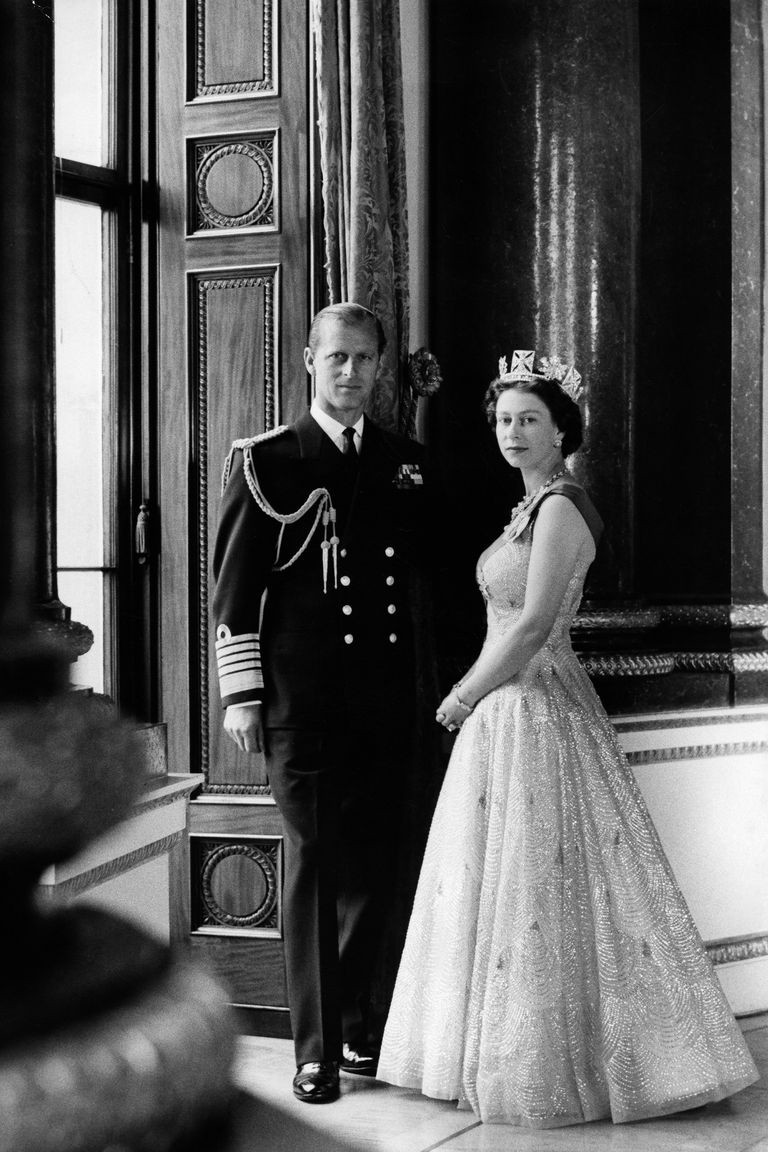 Queen Elizabeth II with prince philip