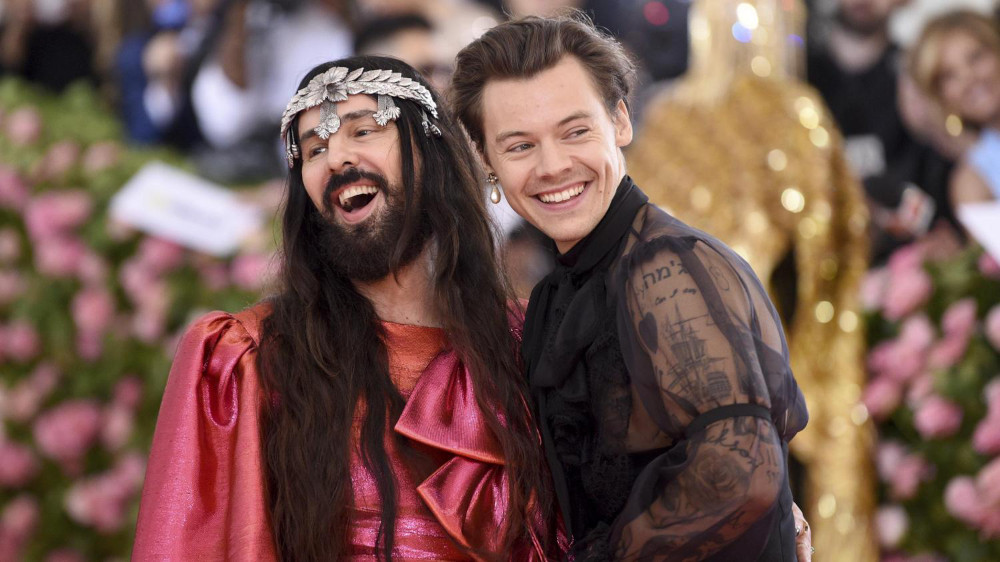 Alessandro Michele: Gucci's X Man 2 Alessandro Michele with Harry Styles