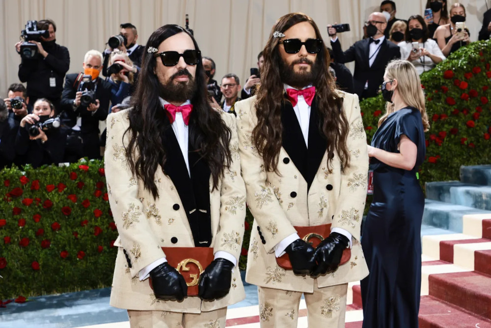 Alessandro Michele: Gucci's X Man 4 Alessandro Michele with Jared Leto