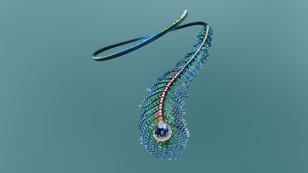 Boucheron's Fall collection conveys a novel tale of artistry and empowerment 1 Boucheron Plume de Paon jewelry collection