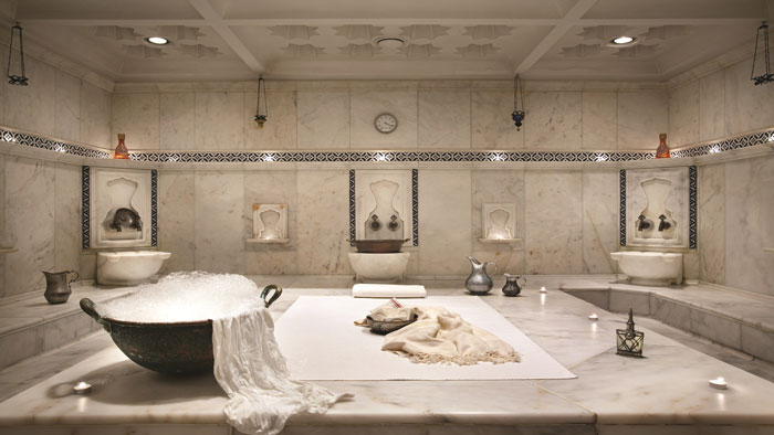 Hammam Sanitas Spa Ciragan Palace Kempinski Istanbul Turkey