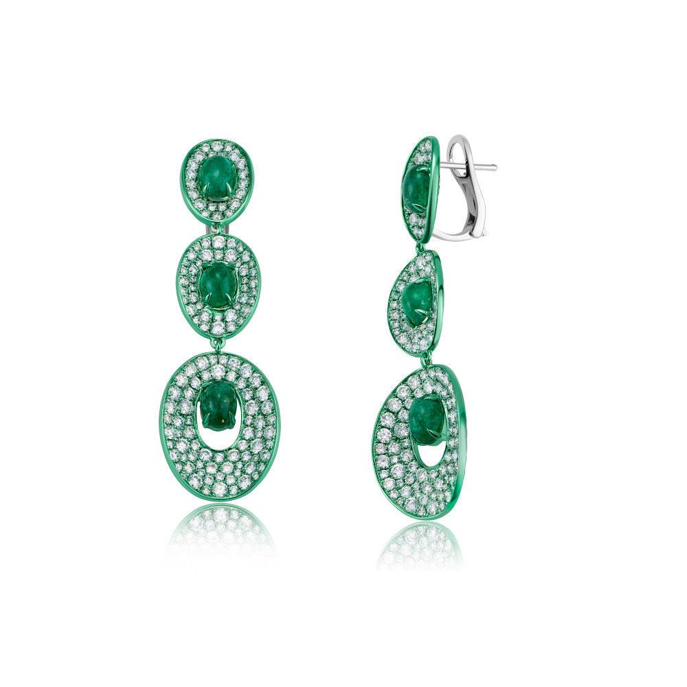 Graziela emerald earrings
