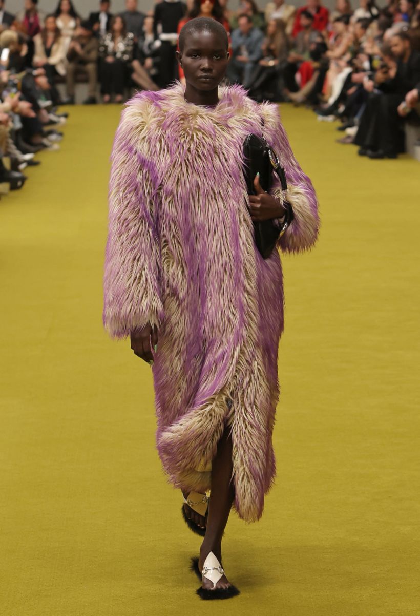 Gucci's Fall Winter 2023 collection goes from sheer to voluminous to furry 2 Gucci Fall Winter 2023