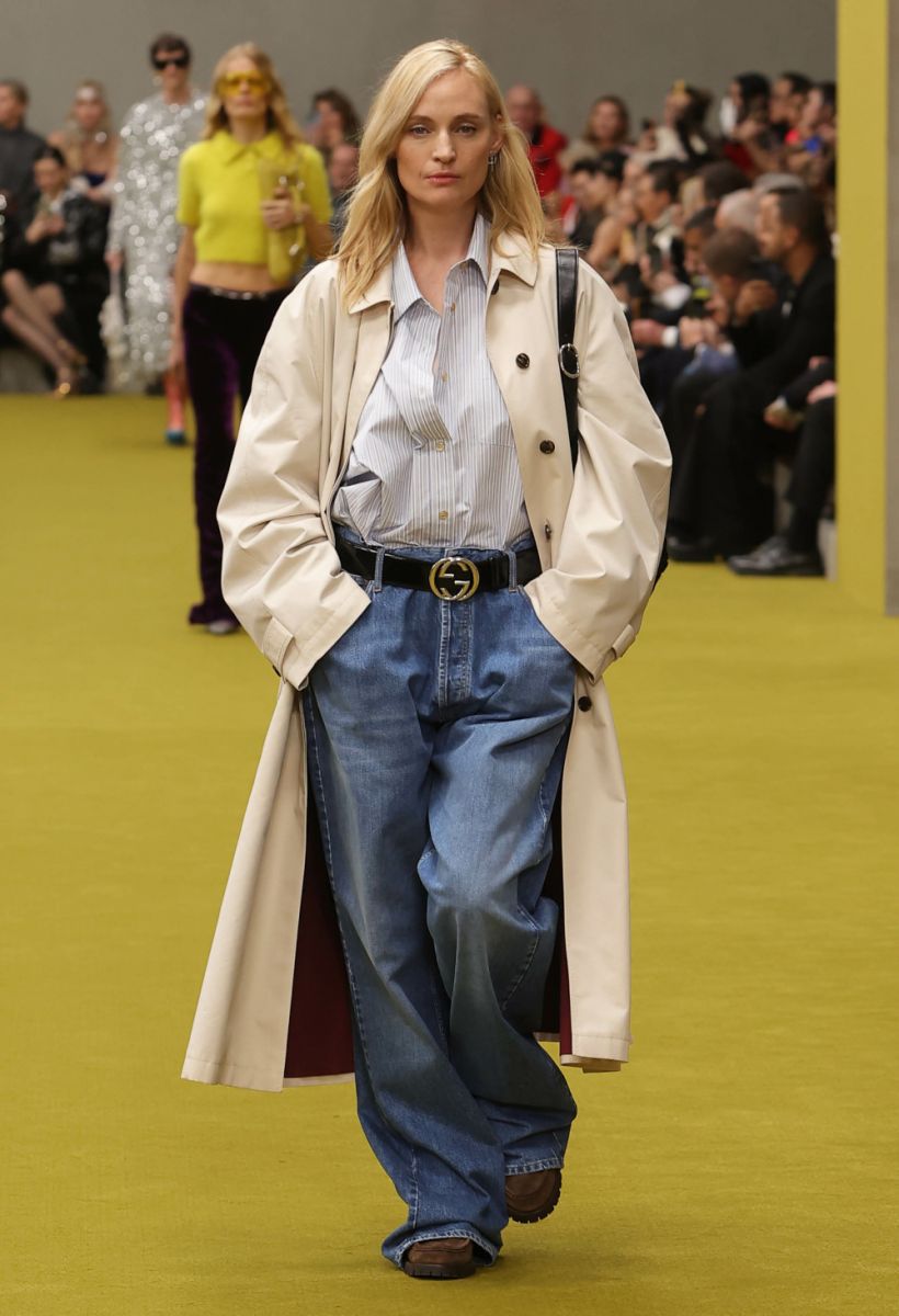Gucci's Fall Winter 2023 collection goes from sheer to voluminous to furry 4 Gucci Fall Winter 2023
