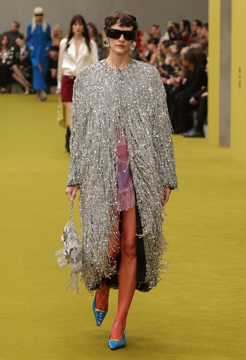Gucci's Fall Winter 2023 collection goes from sheer to voluminous to furry 5 Gucci Fall Winter 2023