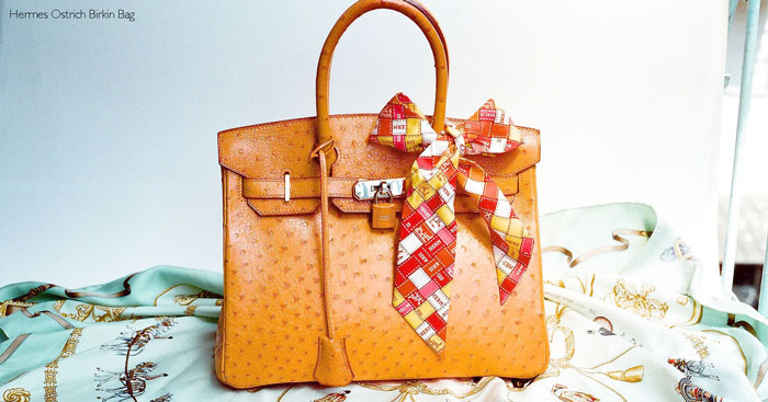 Hermes Ostrich Birkin Bag
