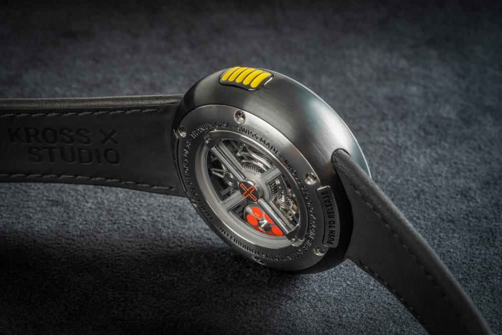 Kross Studio X Alain Silberstein lotus watch