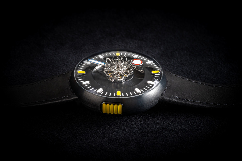 Kross Studio X Alain Silberstein lotus watch