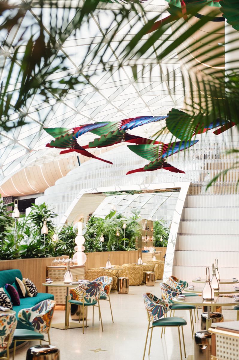 Louis Vuitton explores the culinary realm with its latest gastronomic venture by Yannick Alleno 2 Louis Vuitton Doha Airport Lounge