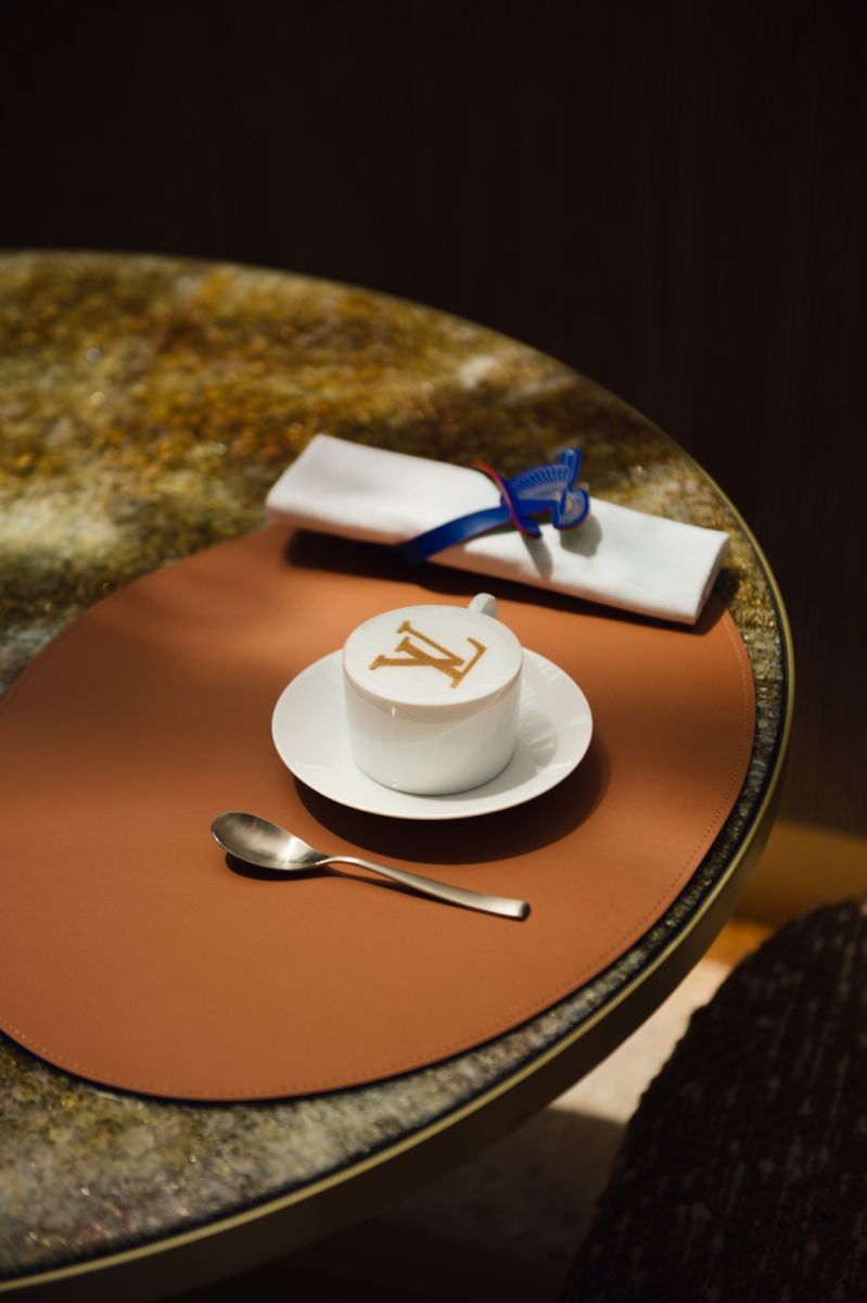 Louis Vuitton explores the culinary realm with its latest gastronomic venture by Yannick Alleno 4 Louis Vuitton Doha Airport Lounge