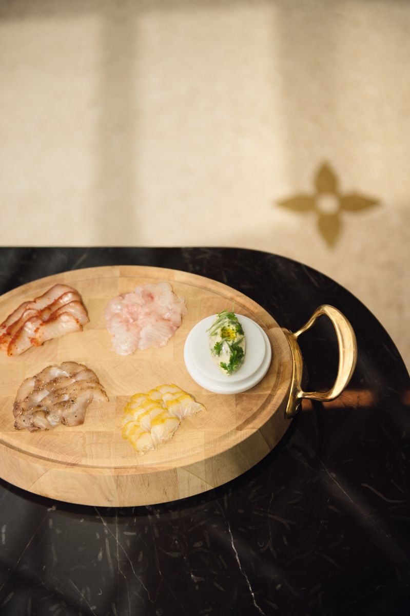Louis Vuitton explores the culinary realm with its latest gastronomic venture by Yannick Alleno 5 Louis Vuitton Doha Airport Lounge