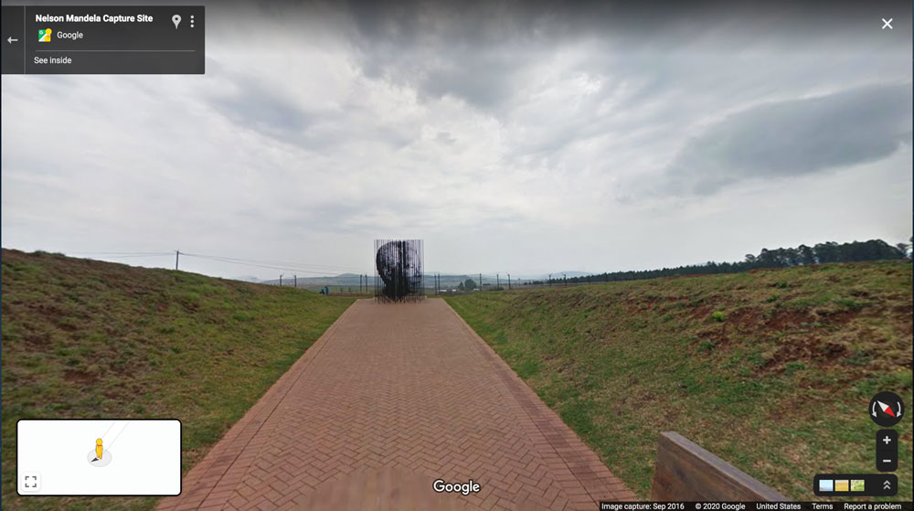 Virtual Travel: The Millennial Tool to Satiate Your Wanderlust 4 Nelson Mandela Capture Site South Africa on Google Arts & Culture