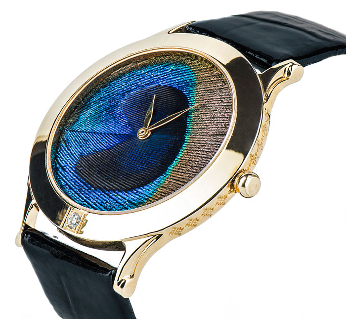 Jaipur Watch Company Peacock Feather Watch