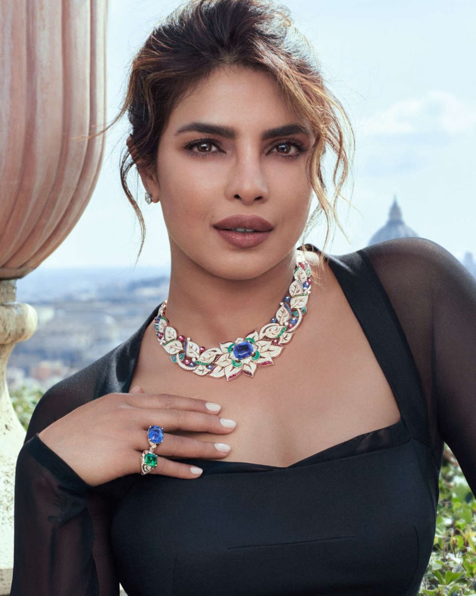 From Spirits to Gardens, 2022's High Jewelry Collections Invoke the Goddess 12 Priyanka chopra for Bvlgari Eden Garden of Wonder