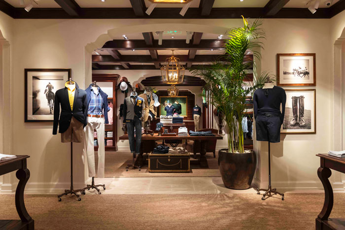 Ralph Lauren store at DLF Chanakya India