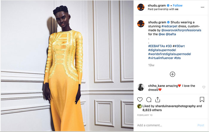Social Media Influencers? It's Time for Virtual Influencers Now! 5 Shudu Gram Instagram Virtual Model Influencer