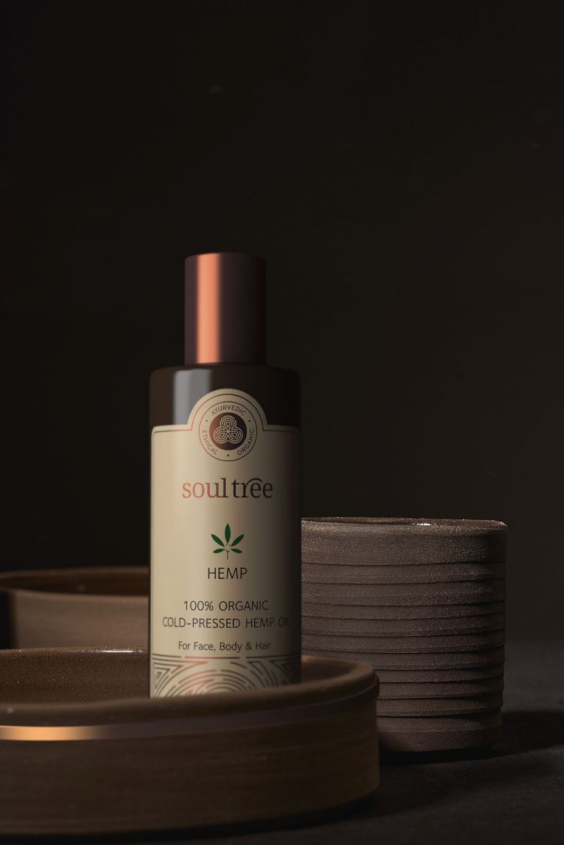 SoulTree hemp based ayurvedic skincare range