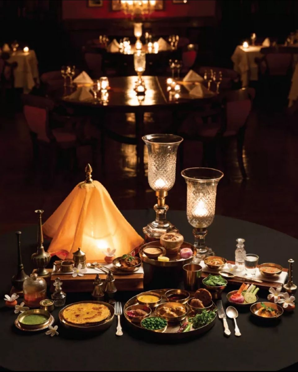 Under the Enigmatic Thar Desert's Starry Canopy at Suryagarh Jaisalmer 10 Suryagarh Jaisalmer thali